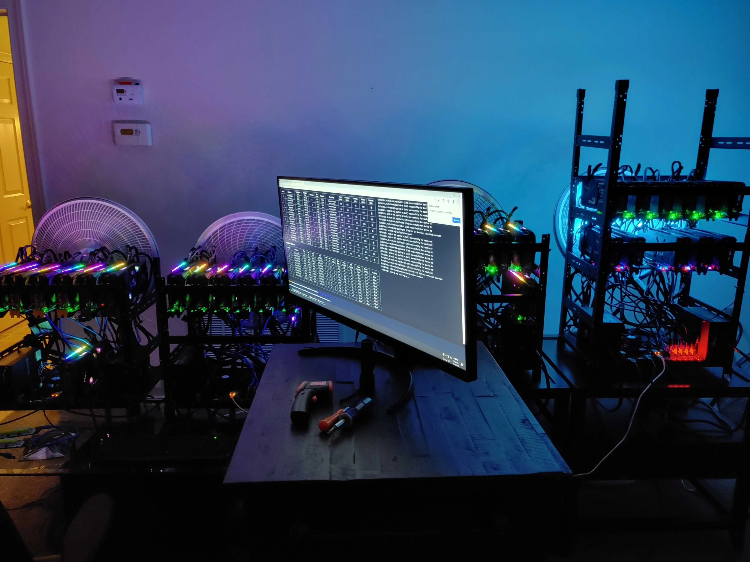 Self mining operations